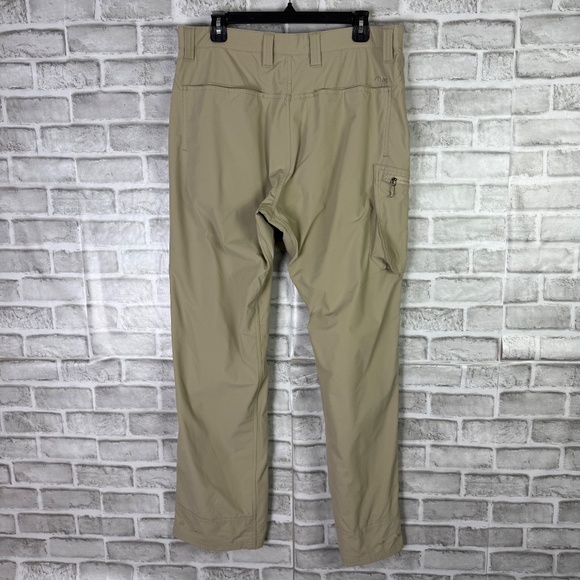 Mountain Khakis Classic Beige Nylon Stretch Outdoor Hiking Pants Mens 35 x 32 - Picture 3 of 8